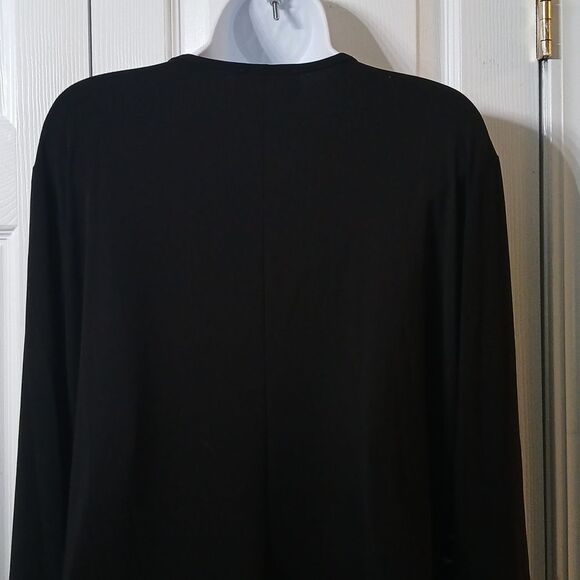 Frank Lyman Design snakeskin print long sleeve tunic Sz 20 NWOT - Picture 6 of 7